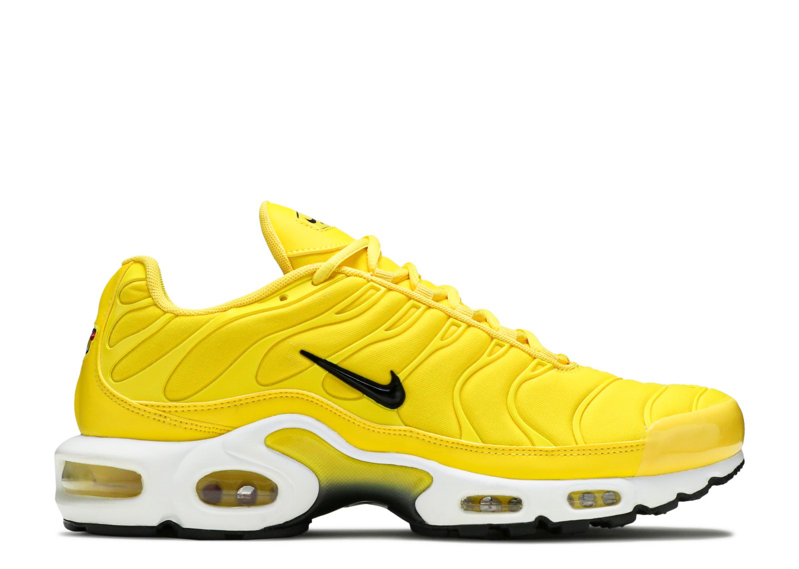 nike air max tn yellow and black