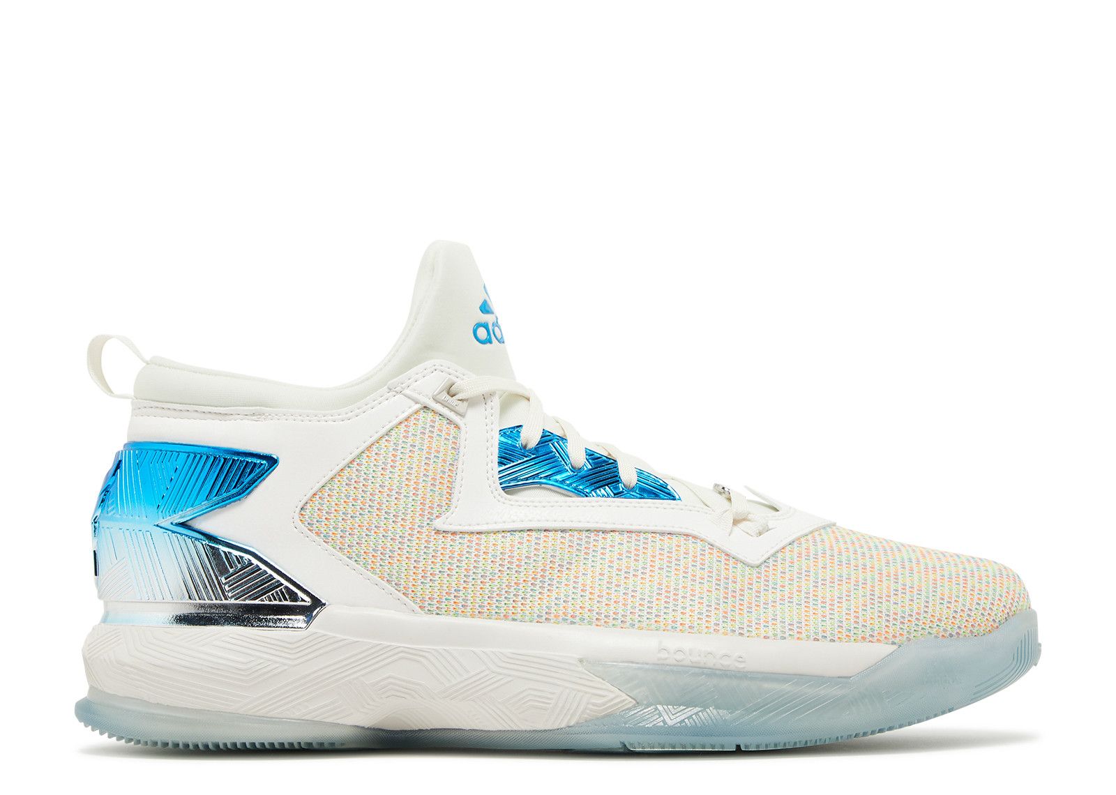 Adidas Kansas Jayhawks Team Issued Blue White Damian Lillard 2 Basketball Shoes Kansas Jayhawks Adizero SL2 – Jocks Nitch main image 4