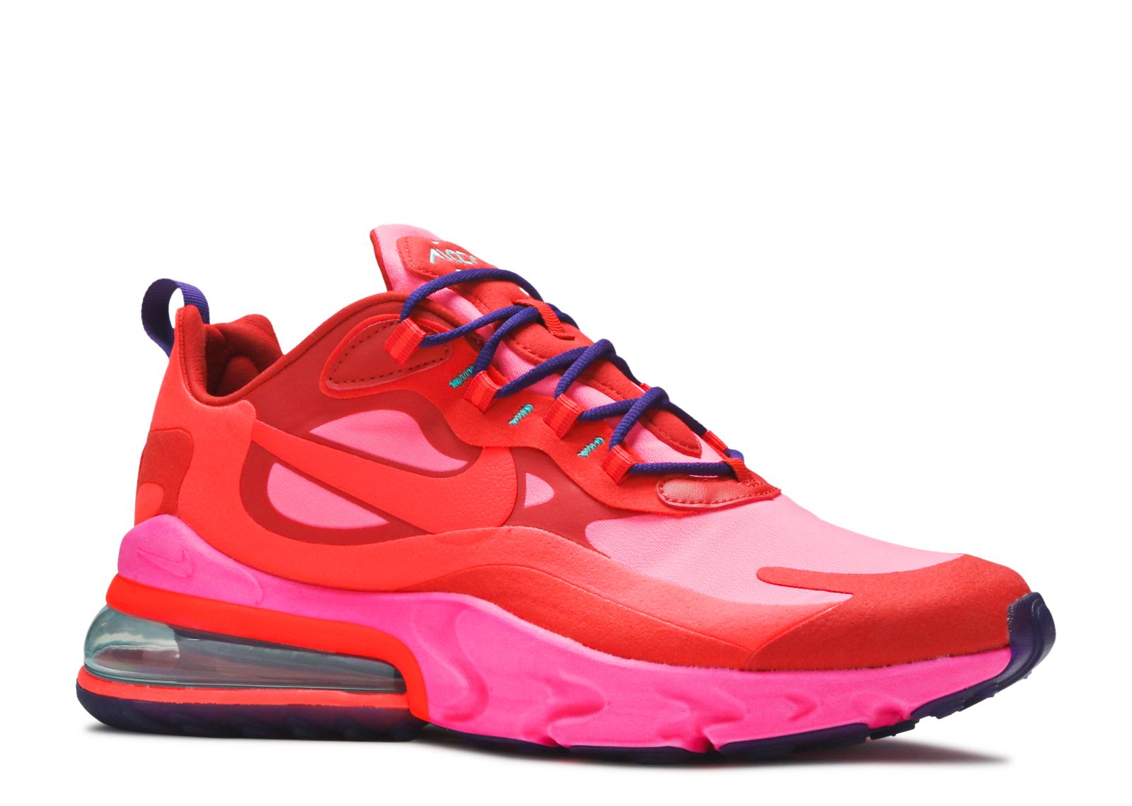 Pops of Blue and Red Appear on This Nike Air Max 270 React •