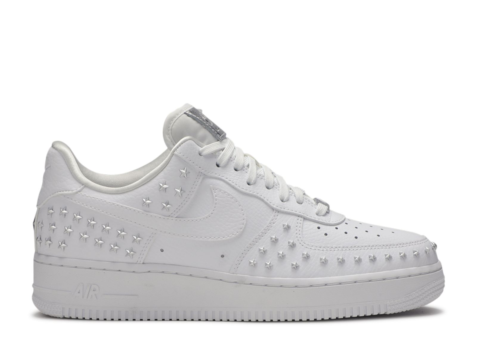 nike air force 1 star studded white