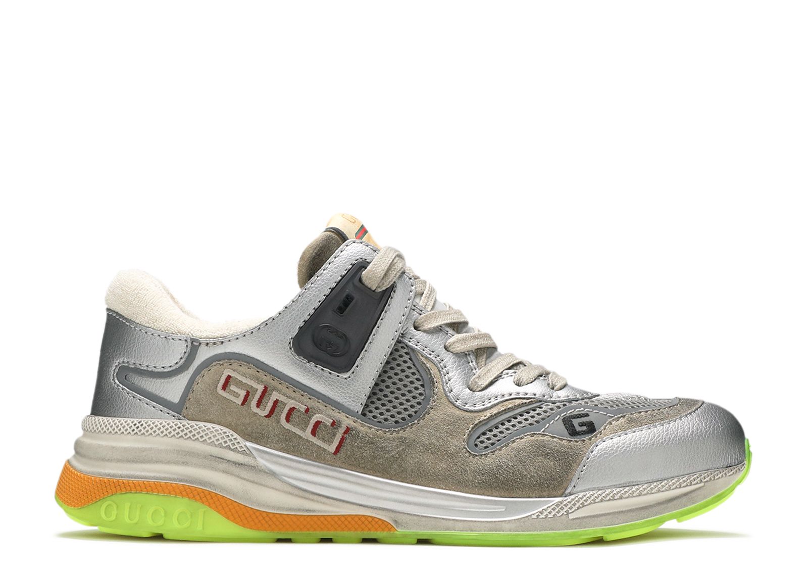 Gucci Ultrapace 'Silver Metallic' - Gucci - 587242 HQK20
