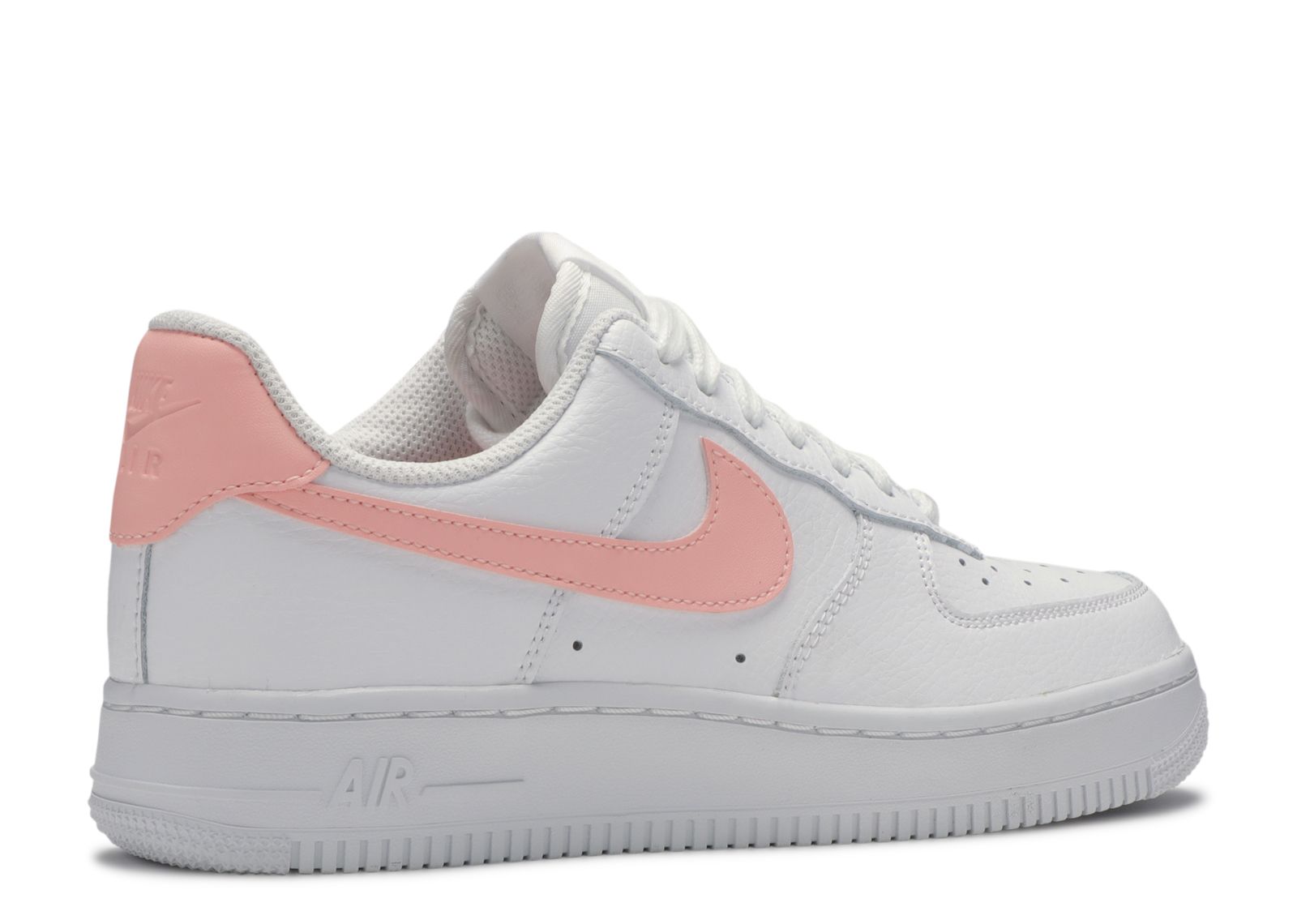 white and pink nike air force 1