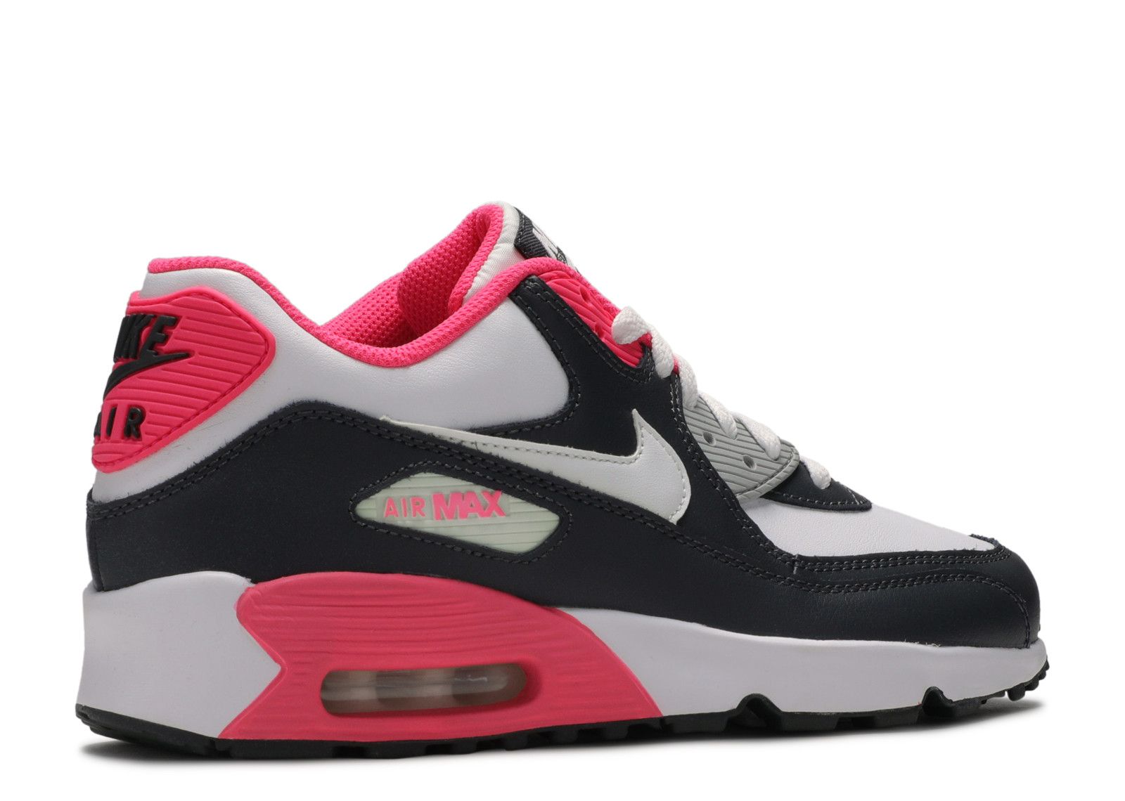 Air Max 90 LTR GS 'Anthracite Hyper Pink' - Nike - 833376 003 -  anthracite/white/hyper pink/metallic silver | Flight Club