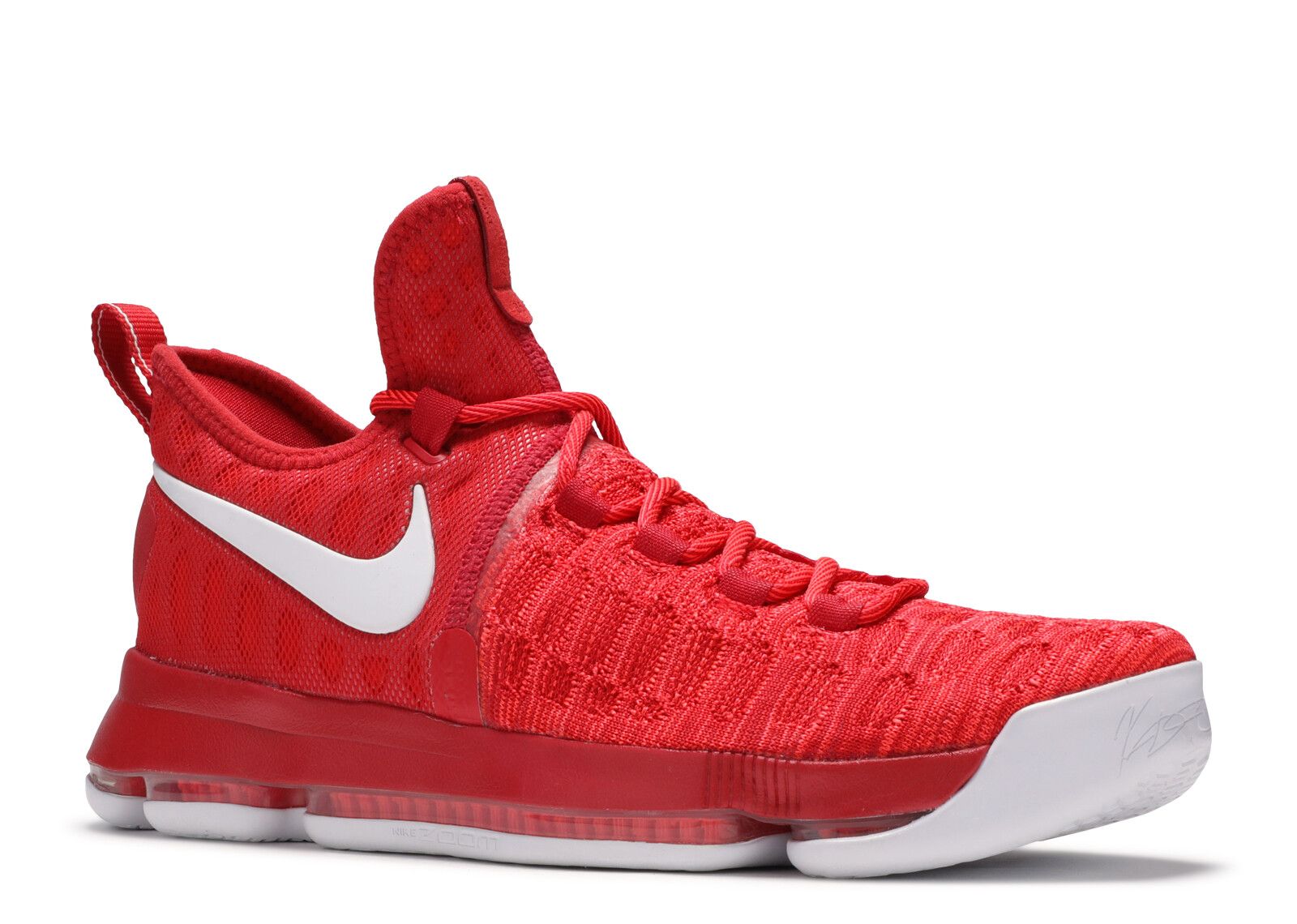 Mens Nike Zoom KD9 Size 11 White Red Nike Zoom KD 9  main image 4