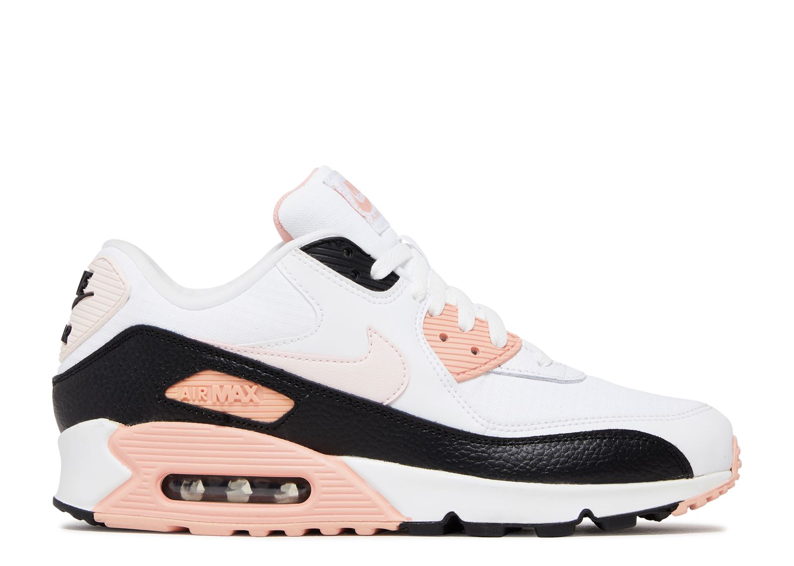 air max 90 pink black white