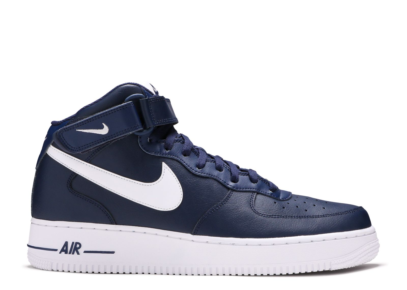 Air Force 1 '07 Mid 'Navy' - Nike - CK4370 400 - midnight navy/white ...