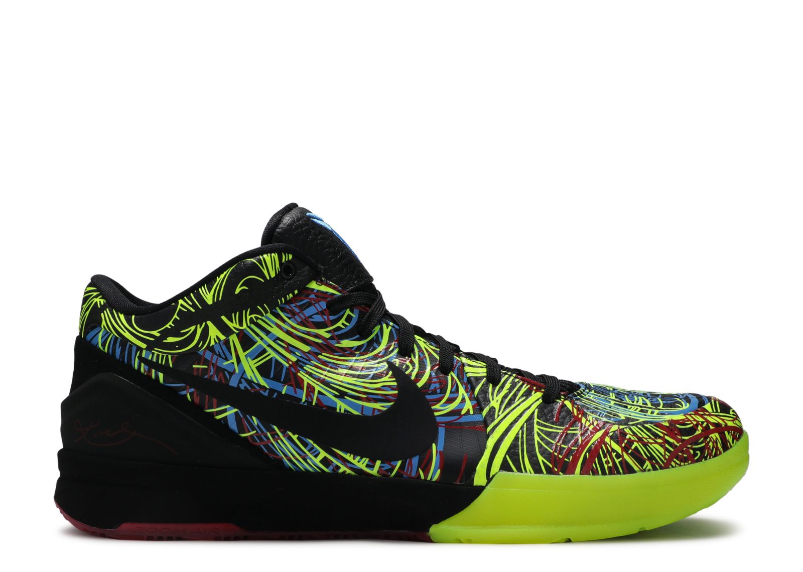 Nike Zoom Kobe 6 429659-002 Mens 11 Basketball Shoes Black Del Sol Sneakers New In Box Nike Kobe VI 6 black del sol | Mercari main image 2