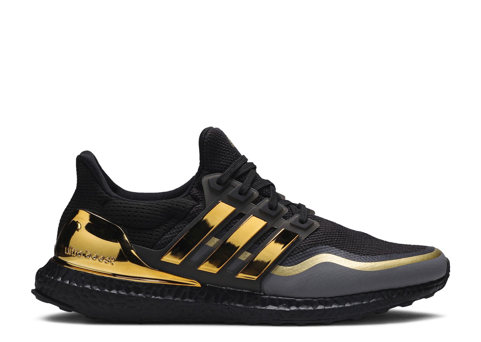 adidas ultra boost core black gold met