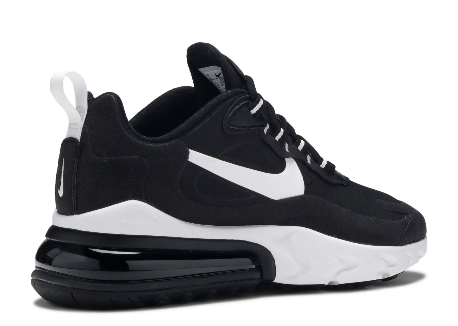 Wmns Air Max 270 React Black White Nike At6174 004 Black White Black Flight Club