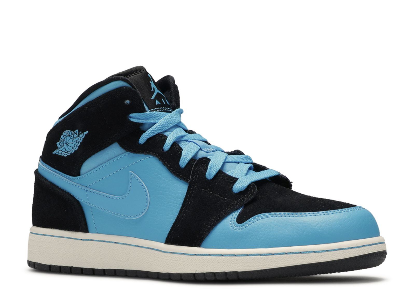 Air Jordan 1 Mid GS 'Gamma Blue' - Air 