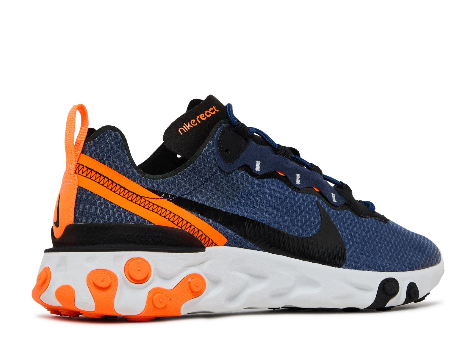 React Element 55 Midnight Navy Nike CI3831 400 midnight navy total orange summit white black Flight Club