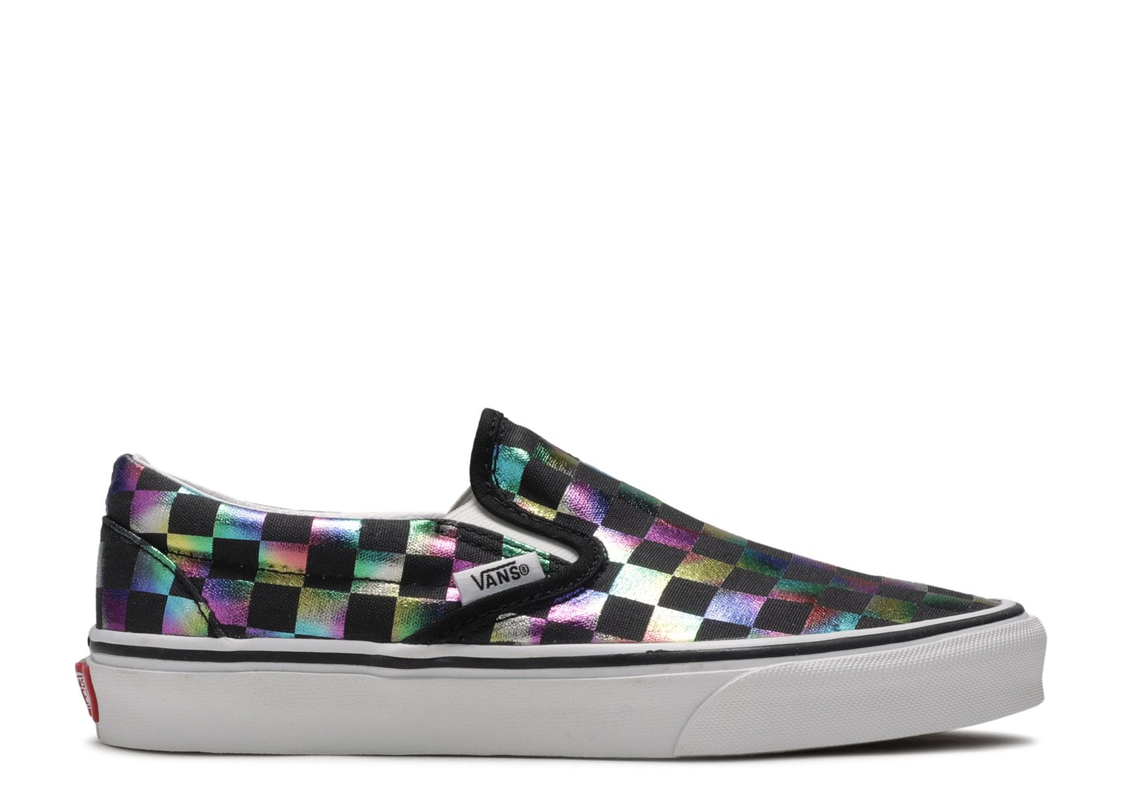 Vans slip shop on iridescent