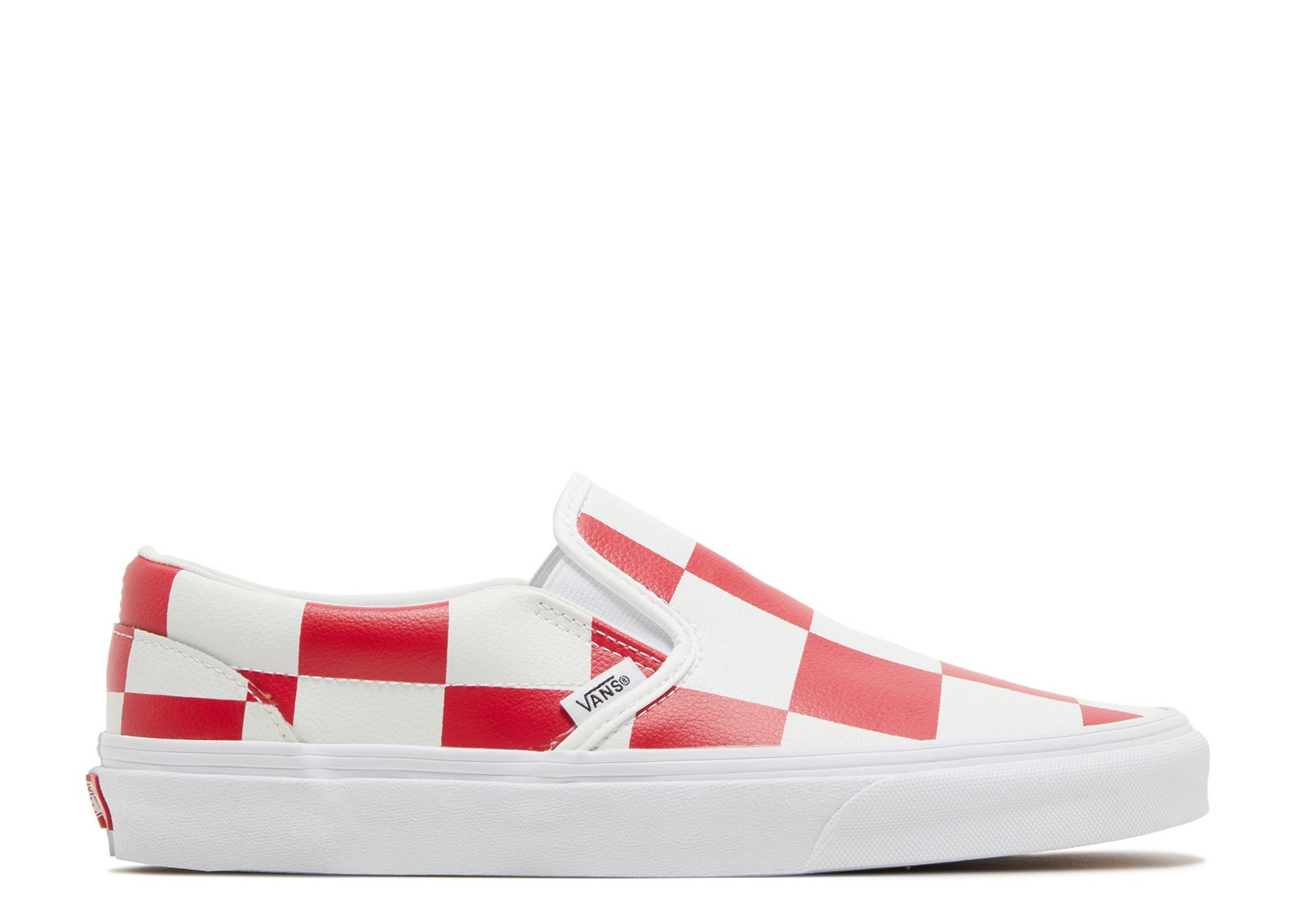 Classic Slip-On 'Leather Check'