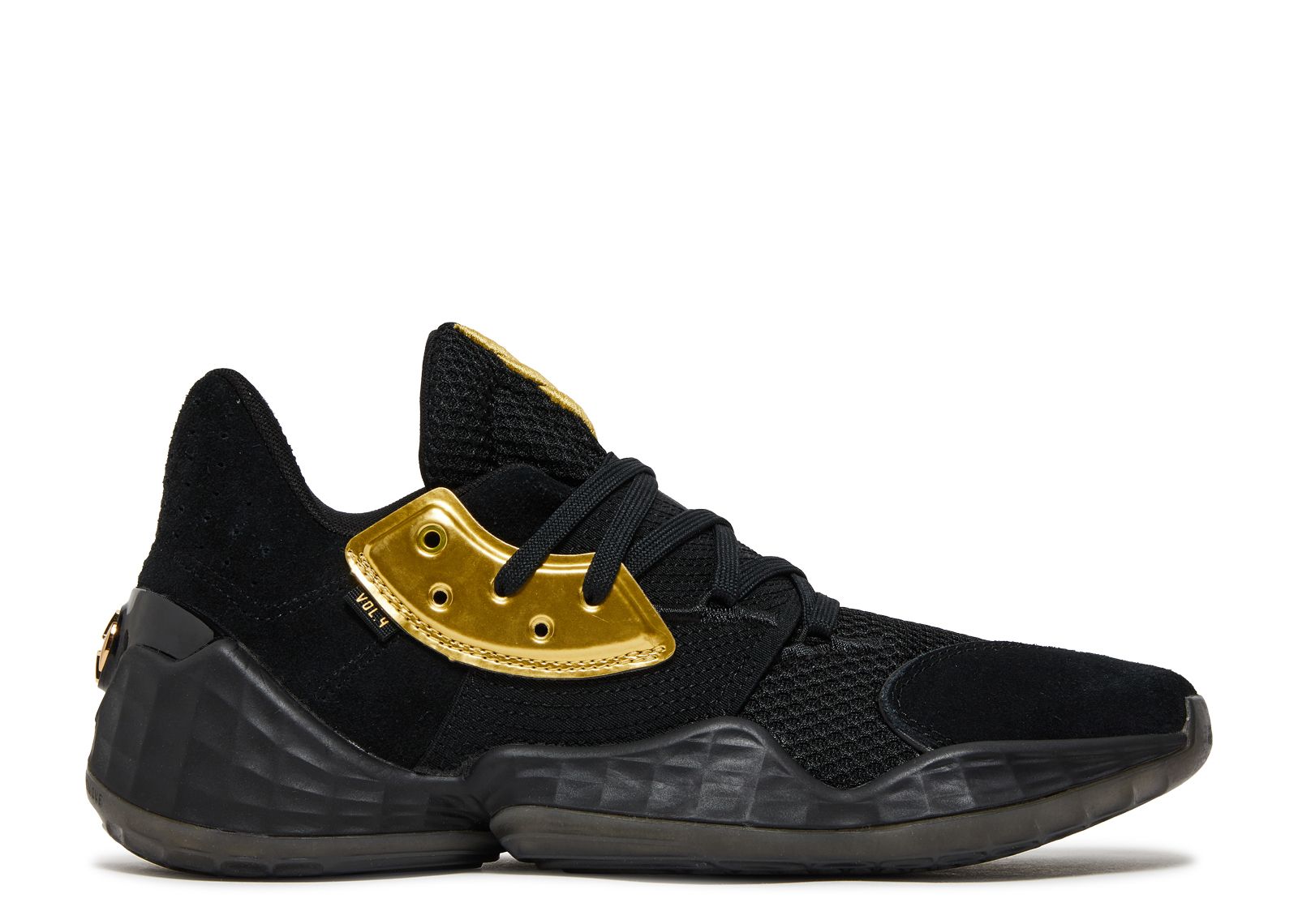 Harden Vol. 4 Gold Metallic Adidas EF8648 core black gold metallic core black Flight Club Japan