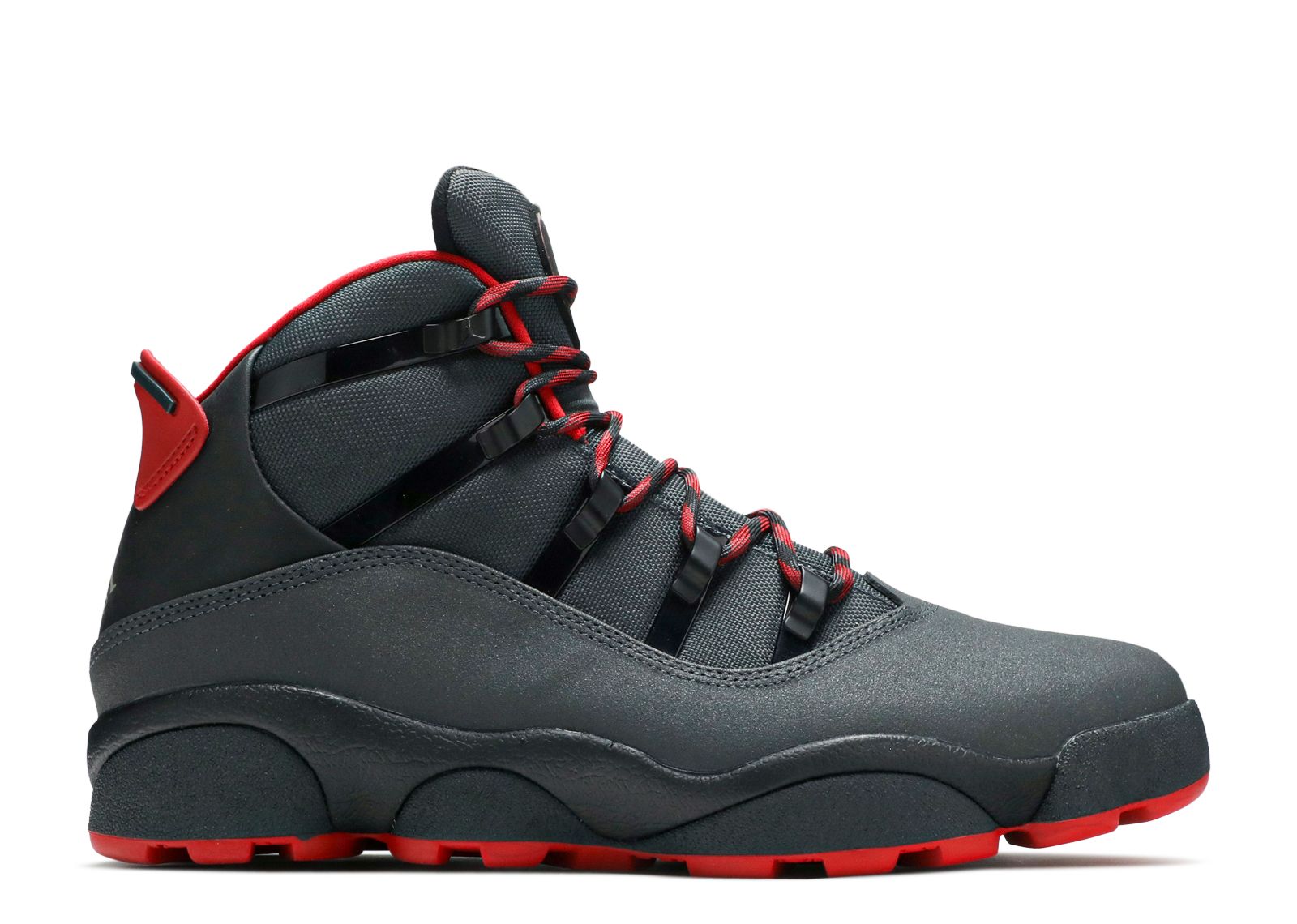 Jordan Winterized 6 Rings 'Anthracite Gym Red'