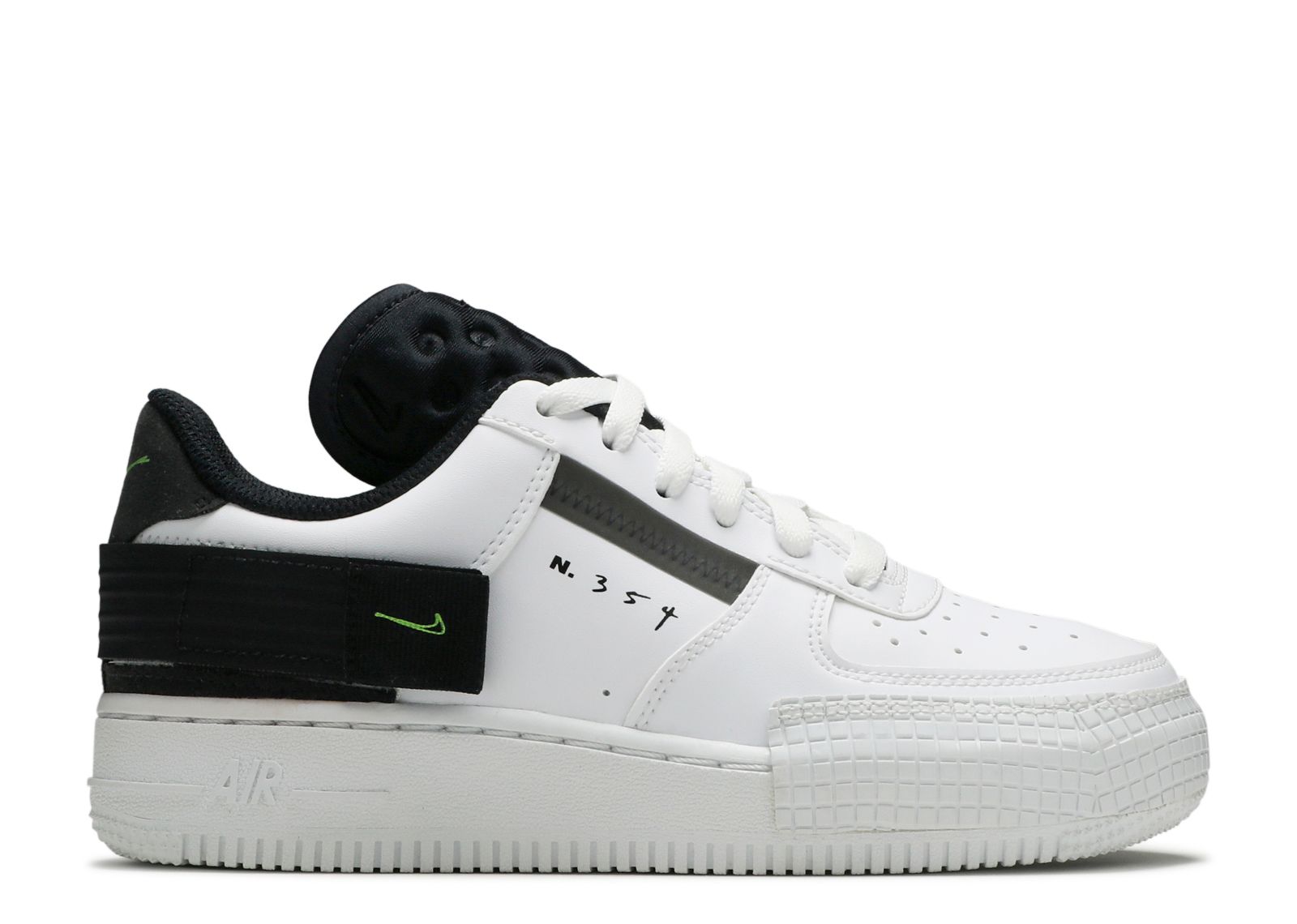 air force type 1 white black