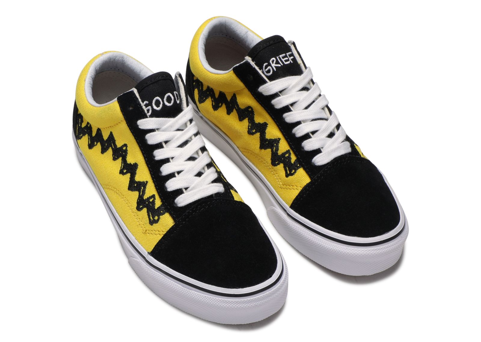 vans peanuts old skool charlie brown