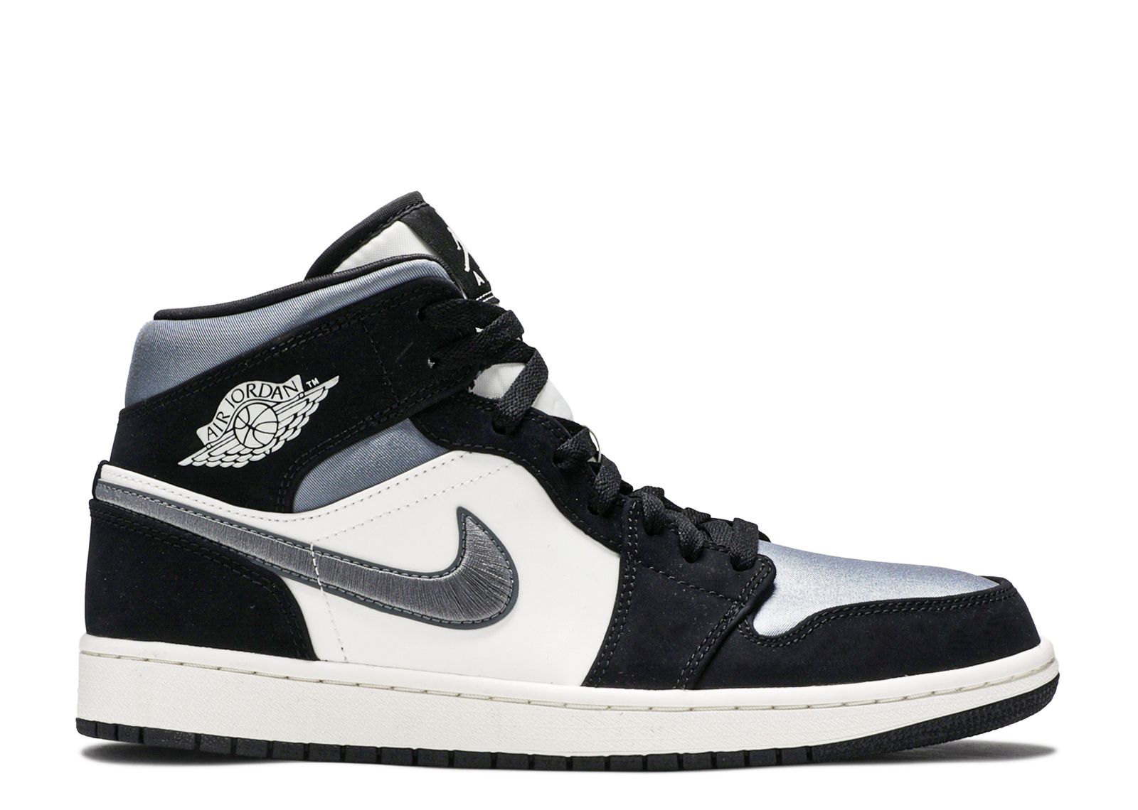 white grey and black jordan 1s