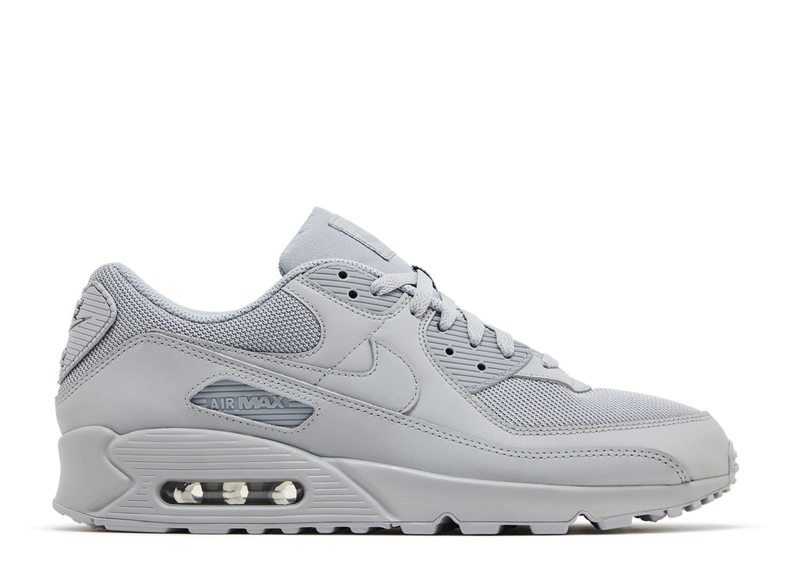 Air Max 90 Triple Grey Nike CN8490 001 wolf grey wolf grey