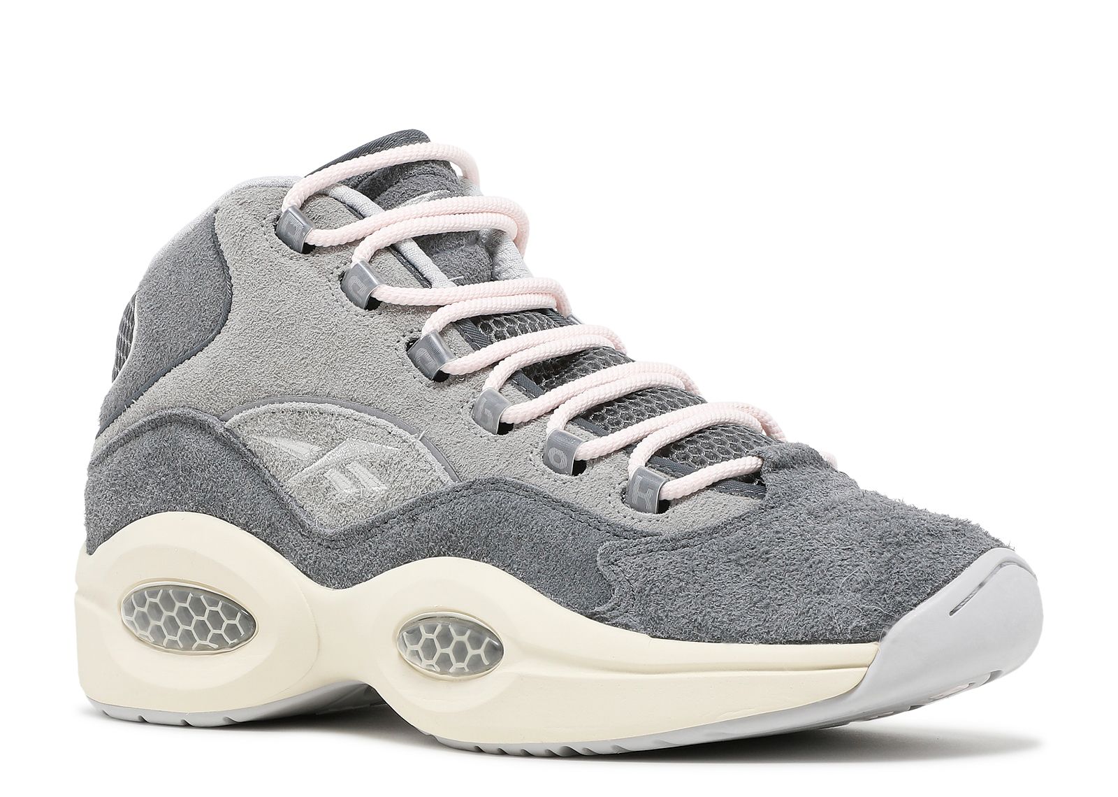 reebok question mid homme gris