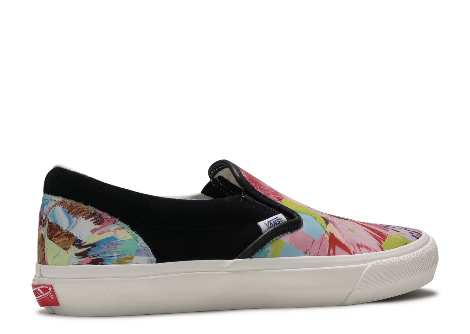 Damien Hirst X Classic Slip On VLT LX Skull Splatter Vans