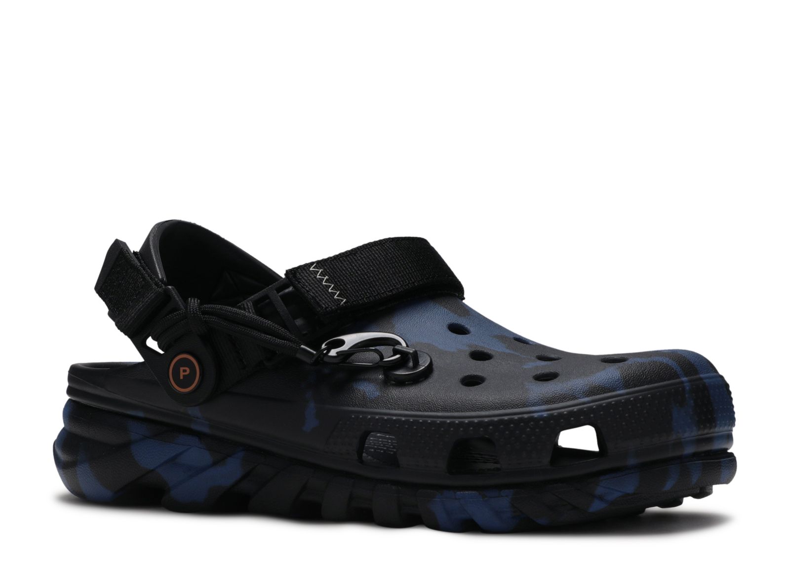 crocs blue camo