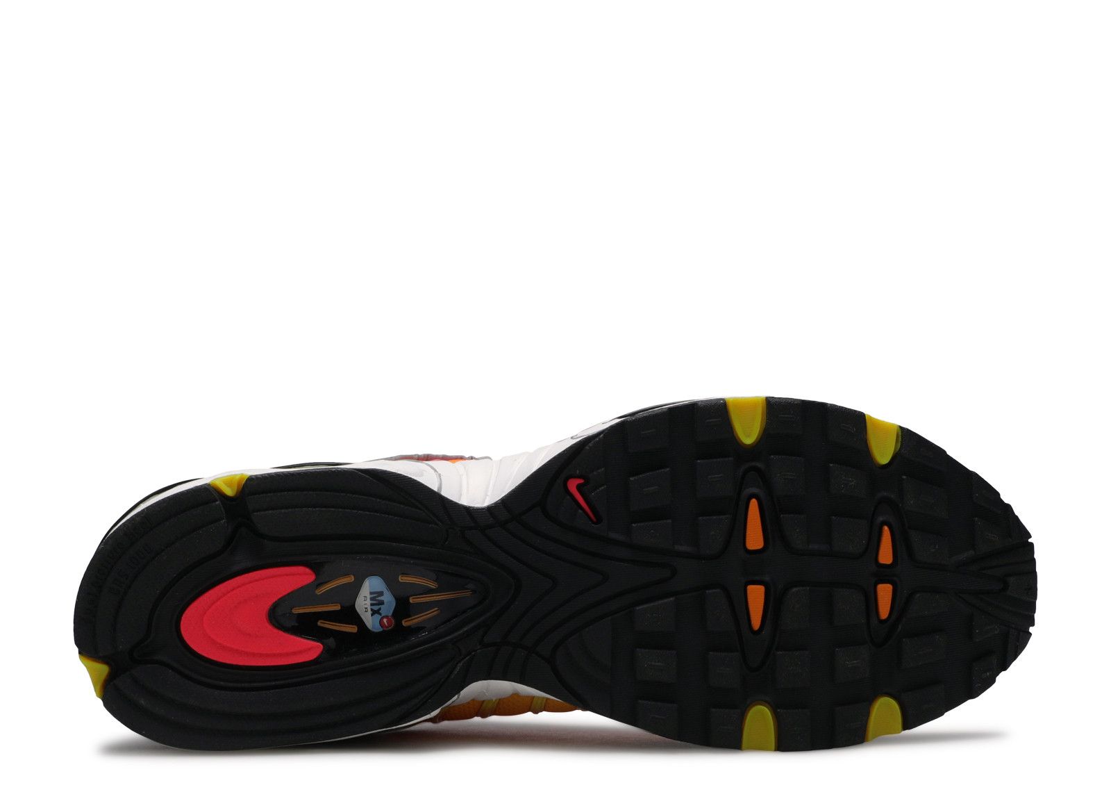 Nike Air Max Tailwind 4 Sunset Black Red Orange NIKE AIR MAX TAILWIND 4 SUNSET RUNNING SHOES ORANGE BLACK  main image 3