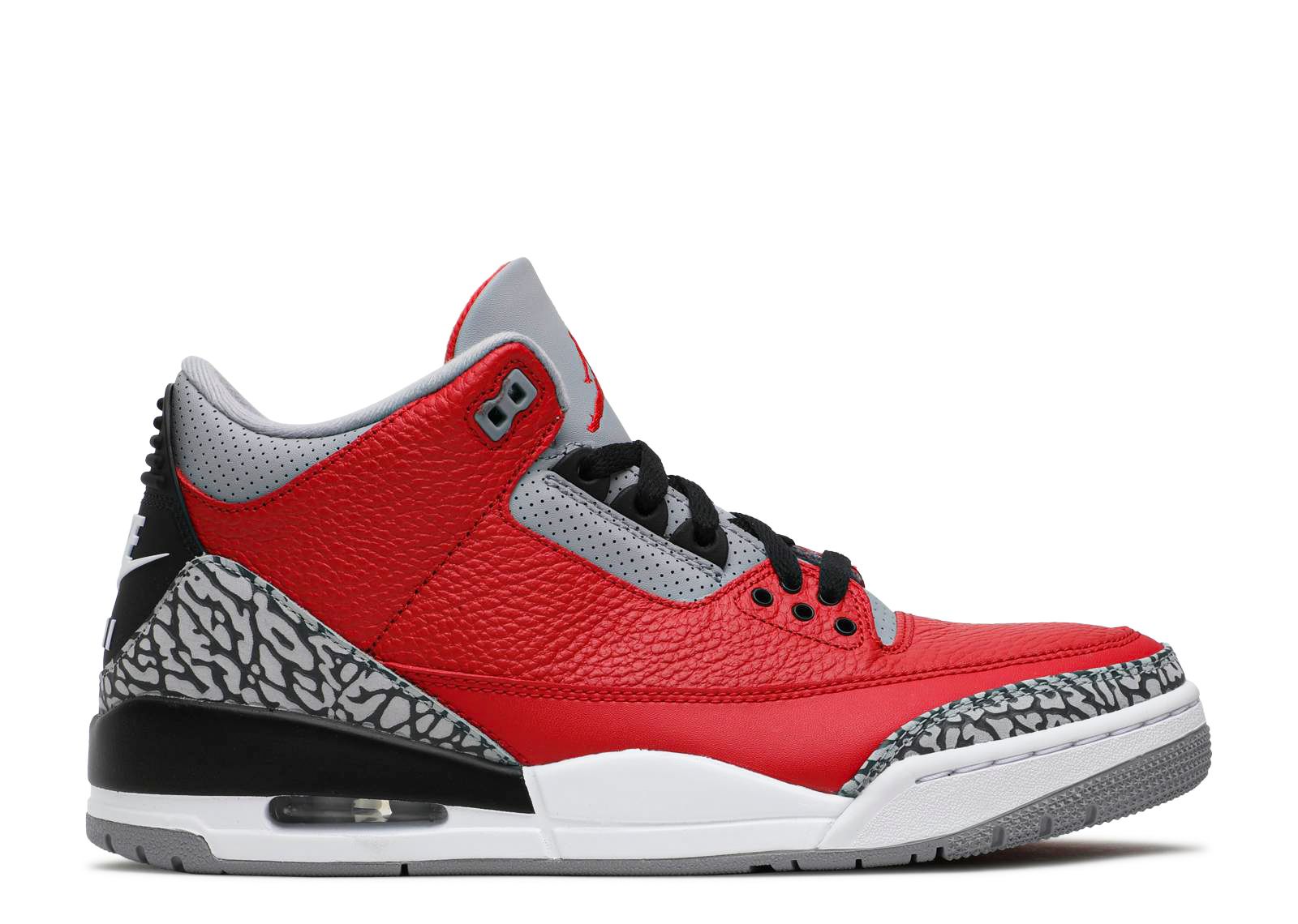 jordan 3 red and black