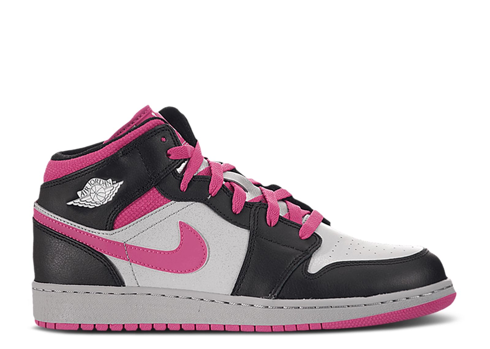 jordan 1 black vivid pink