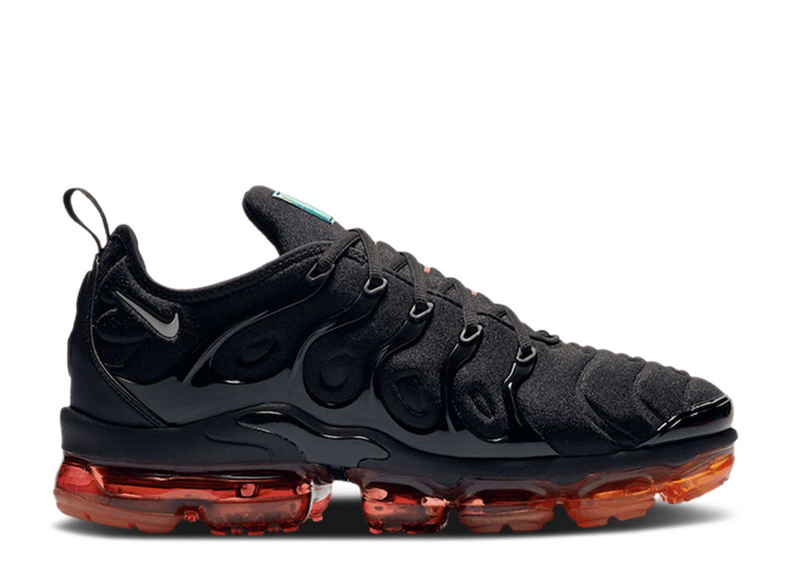 Nike air vapormax hot sale plus red black