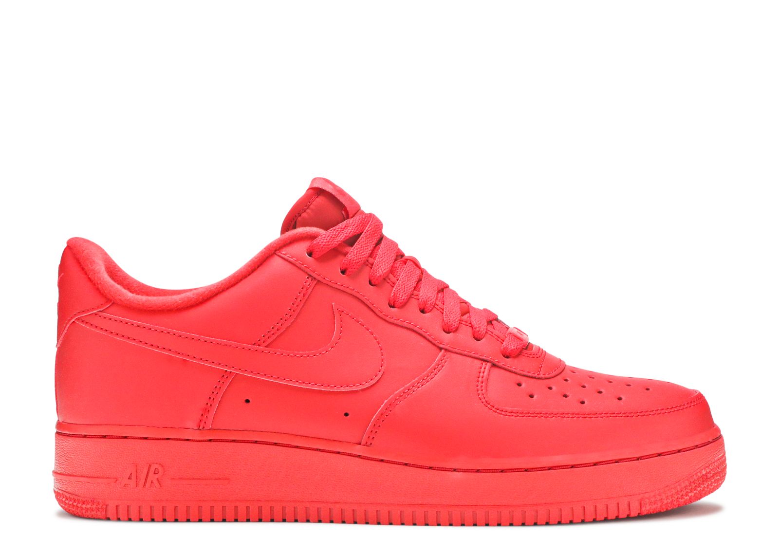 all red air force 1's