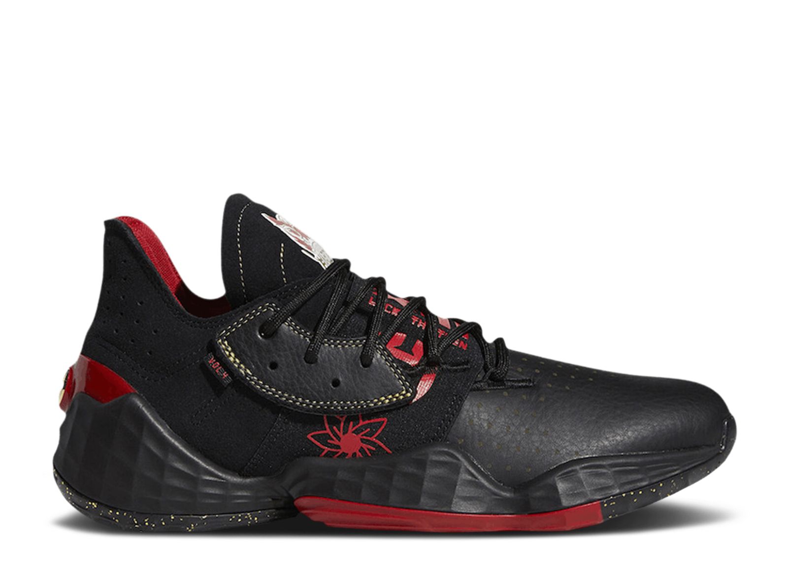 adidas Harden Vol. 4 Red Black Sneakers Release – adidas Harden Vol. 4 in “  main image 2