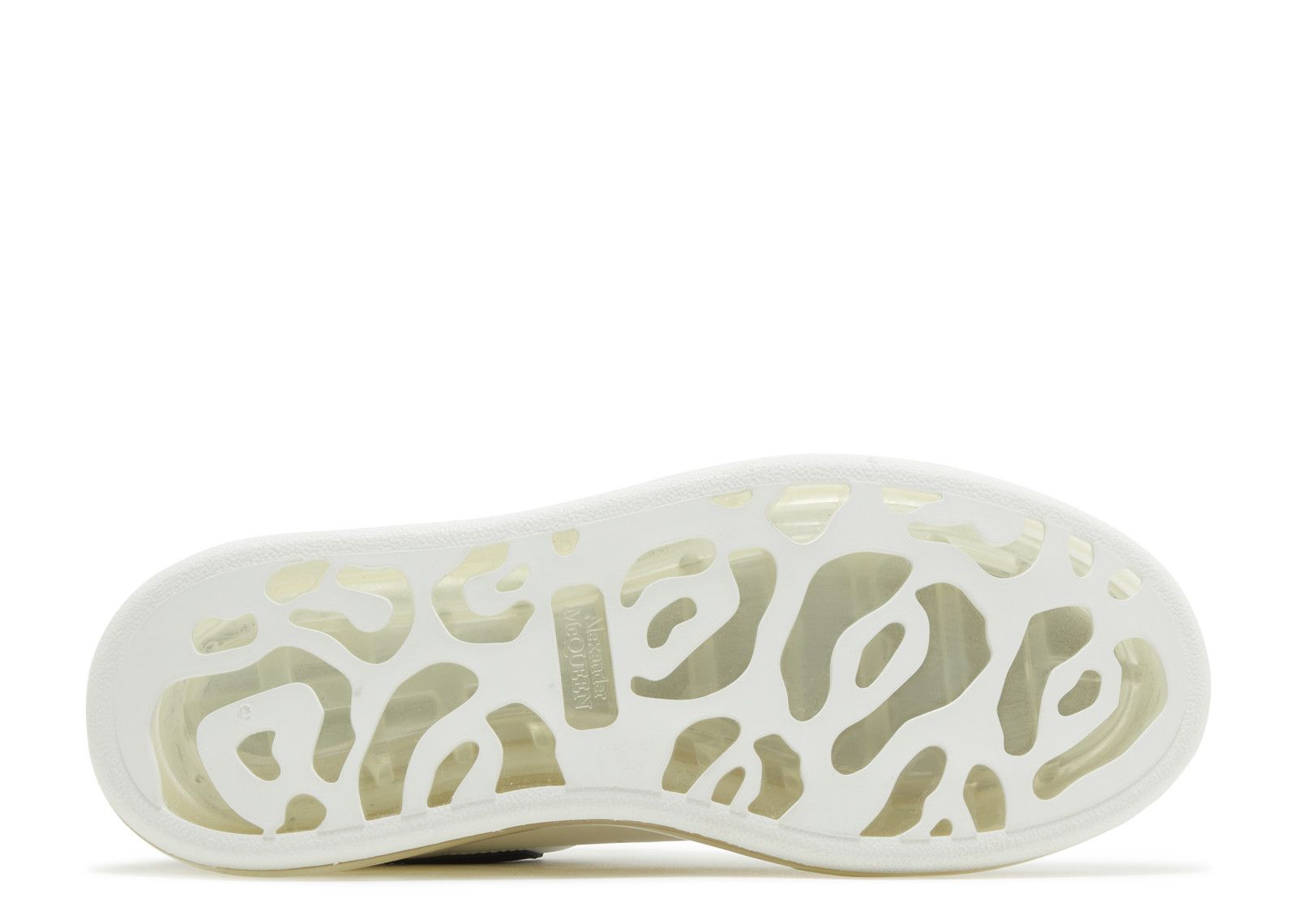 Alexander McQueen Wmns Oversized Sneaker 'White Black