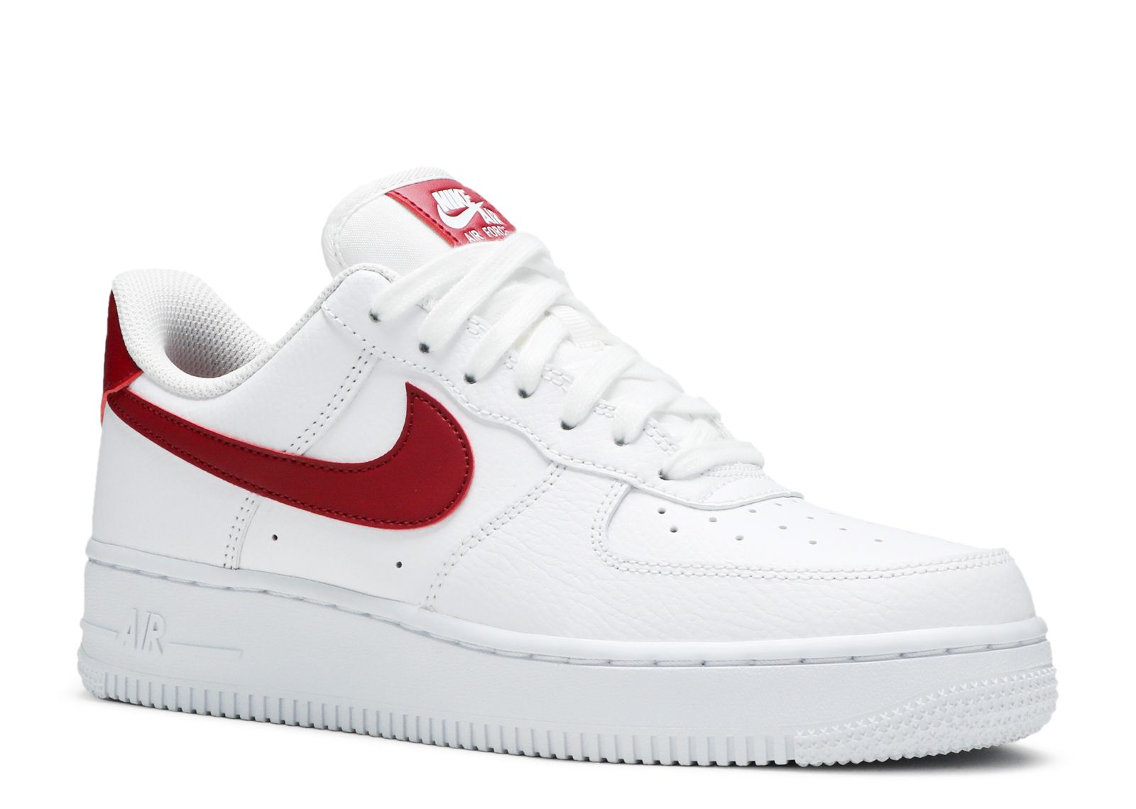 air force 1 womens red and white