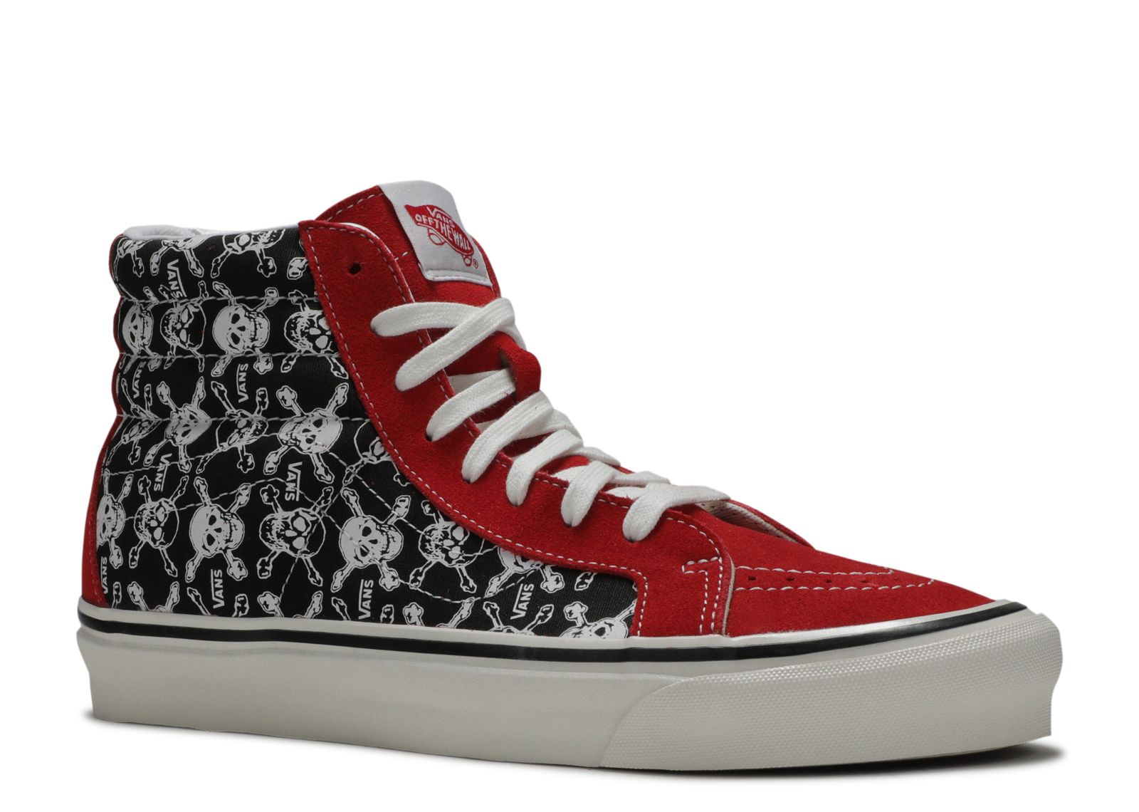 vans high top skulls