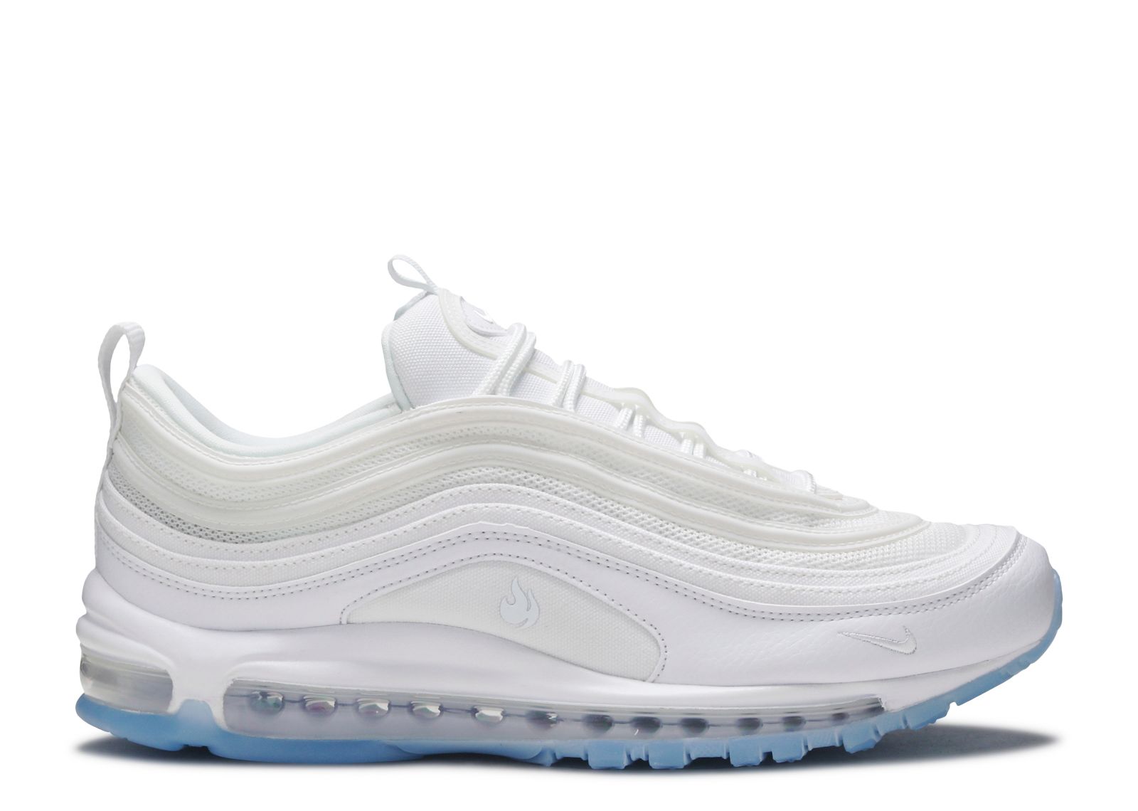 Nike Air Max 97 Triple White Gum Sole Sneakers Men’s 8.5 DJ2740-100 Nike Air Max 97 White Gum DJ2740-100 - SoleSnk main image 4