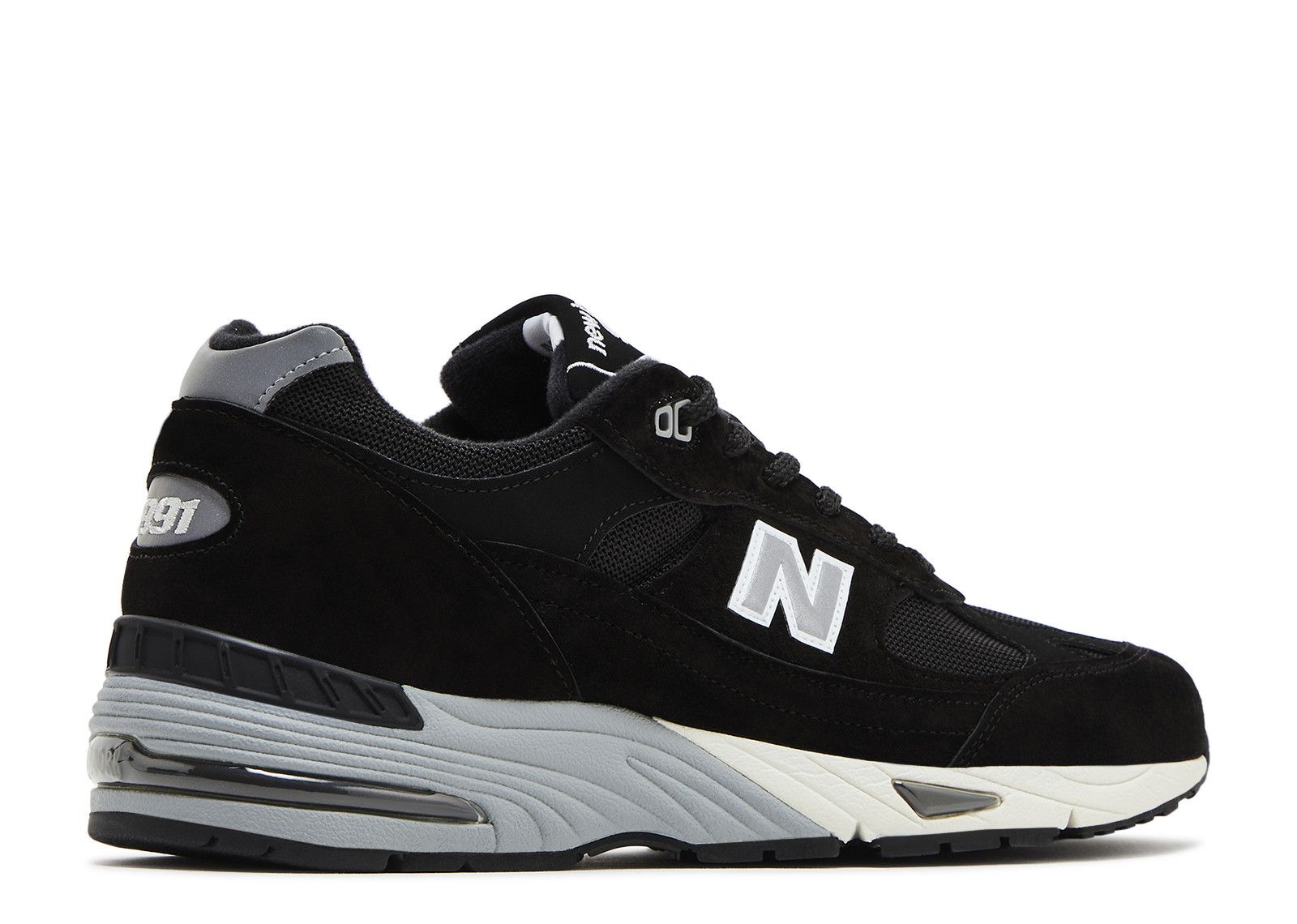 Amazon.com | New Balance Men's M991EKS, Black/SILV, 9.5 D US