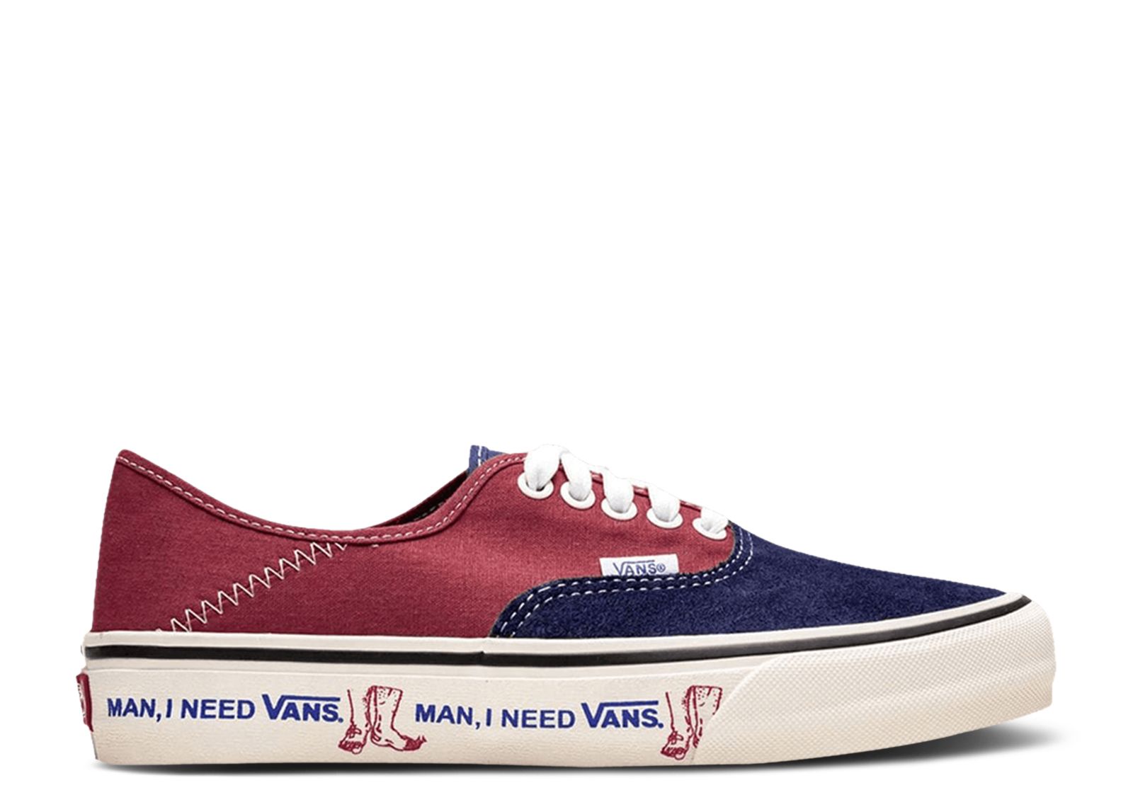 Authentic SF 'Man, I Need Vans'