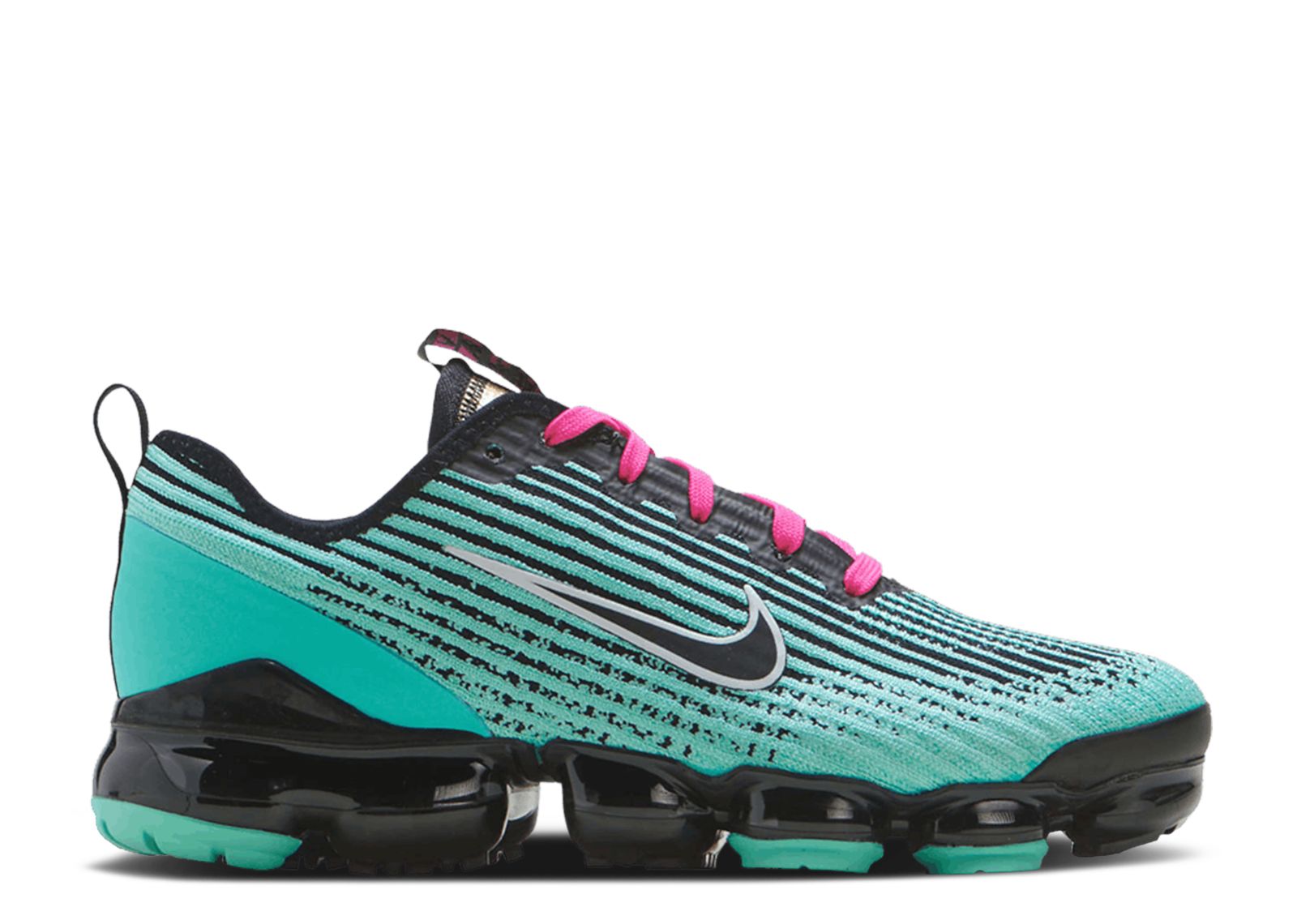 Pink and turquoise vapormax fashion