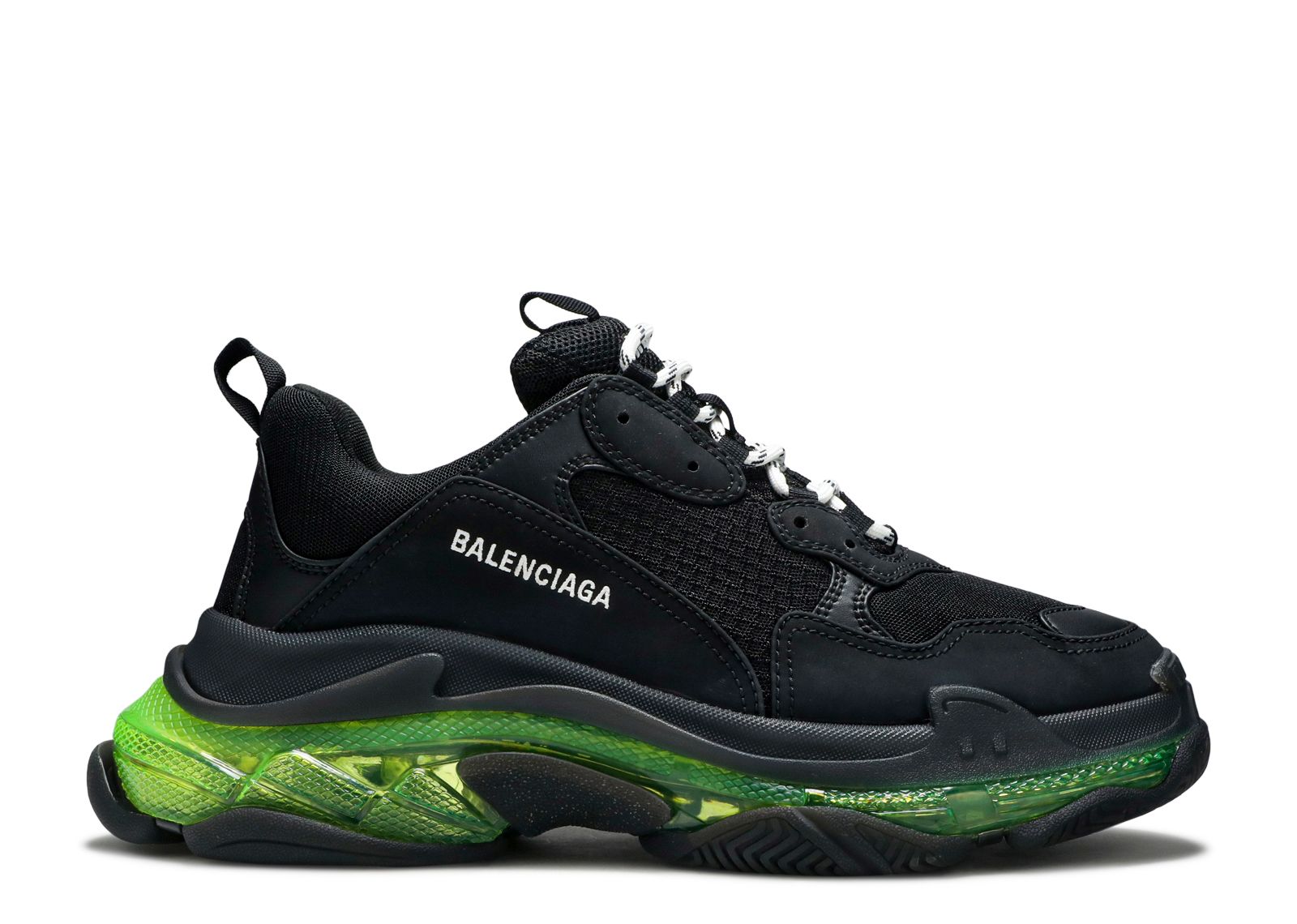 Balenciaga Triple S Sneaker Black Yellow Fluo Balenciaga 541624 W09ON 1047 black yellow fluo Flight Club Japan