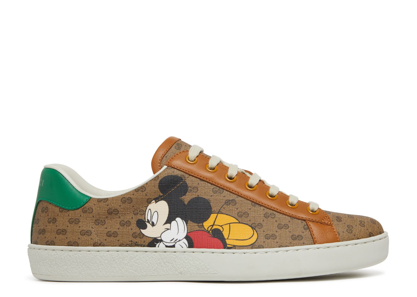 Disney X Gucci Ace Low 'Mickey Mouse Beige' - Gucci - 602548