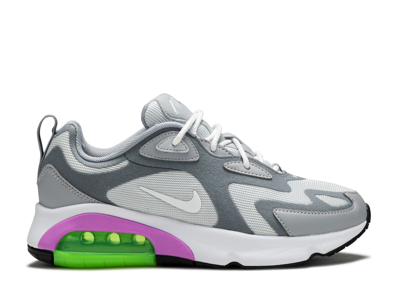 Wmns Air Max 200 Pure Platinum Volt Nike AT6175 002 pure platinum white cool grey wolf grey Flight Club