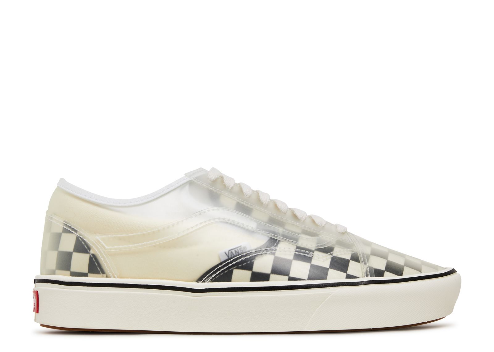 ComfyCush Slip-Skool 'Checkerboard - White'