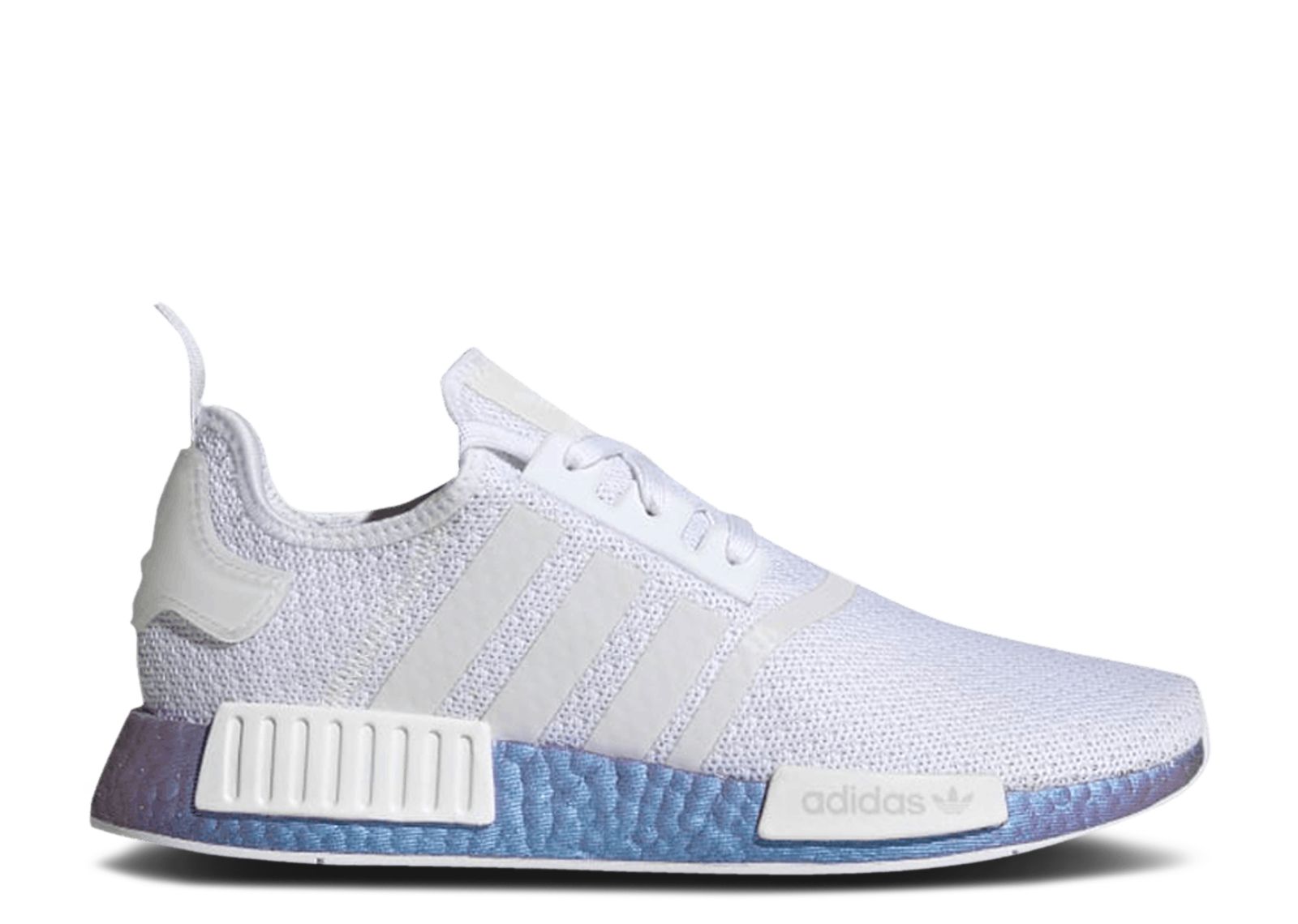 NMD_R1 'Metallic Blue Boost' Adidas FV5344 silver metallic