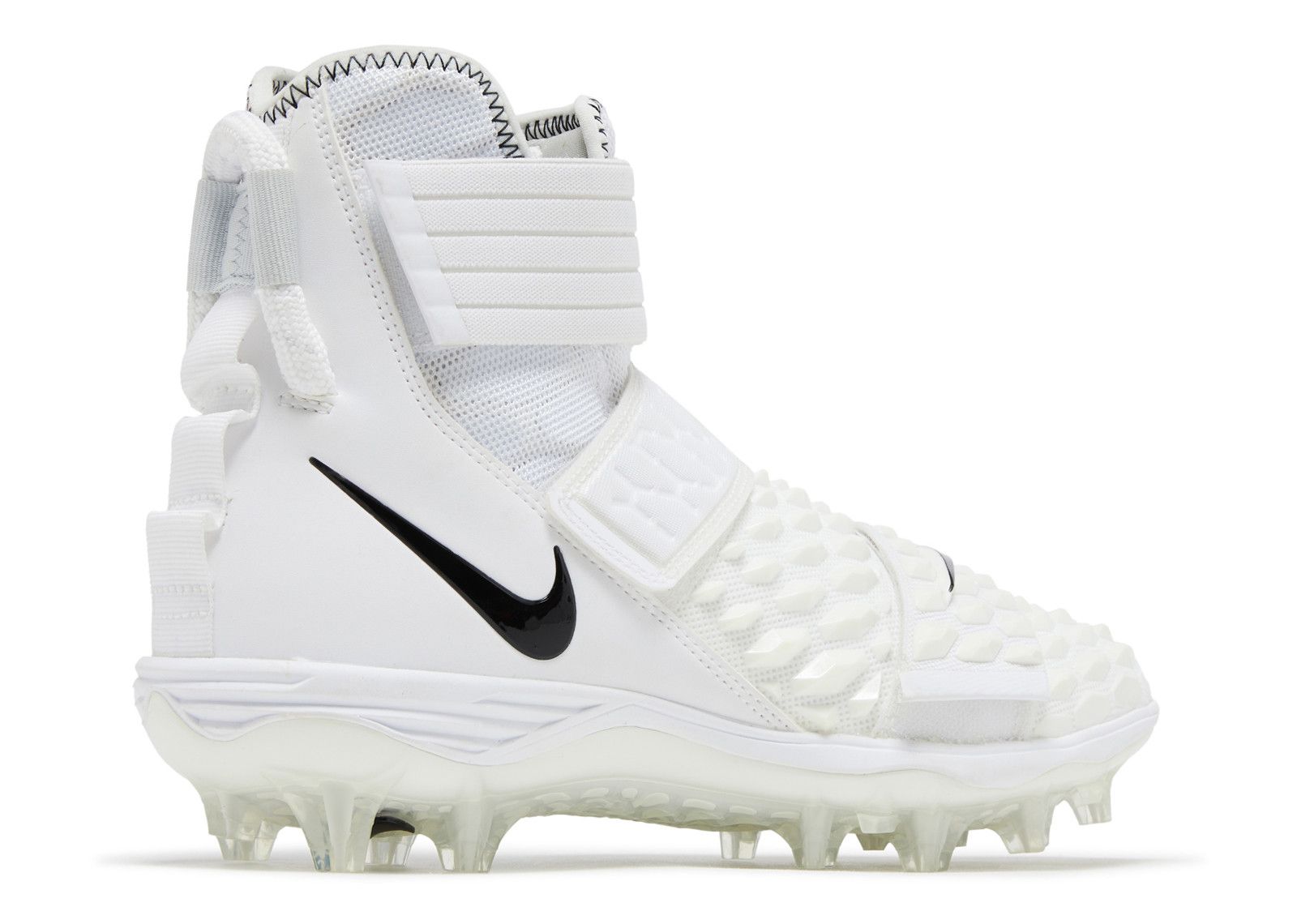 Nike Force Savage Elite 2 TD Linemen White Wolf Grey AH3999-100 Size good 15