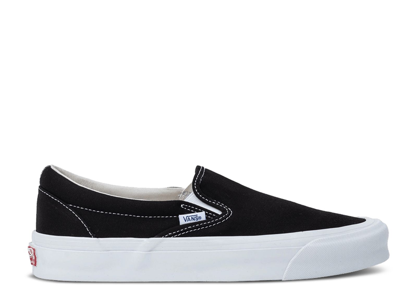 Vans slip on with hotsell toe cap