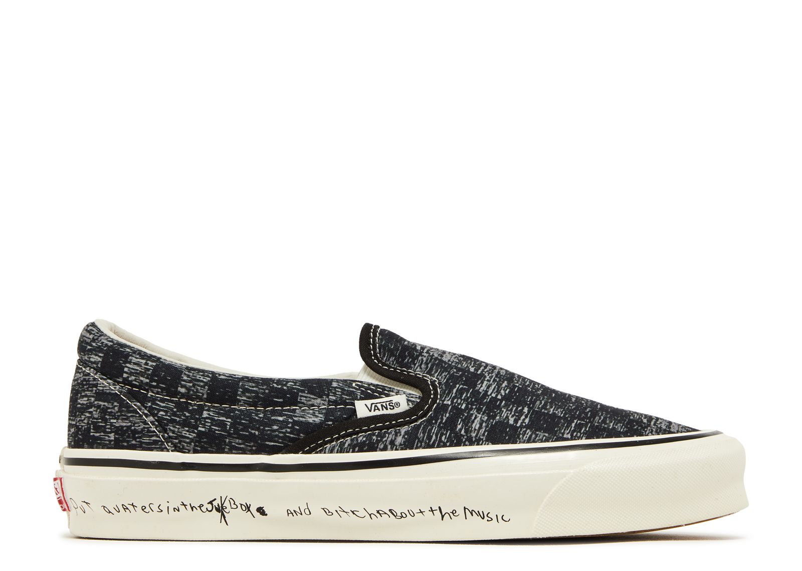 Raised By Wolves x OG Classic Slip-On LX 'TV Static'