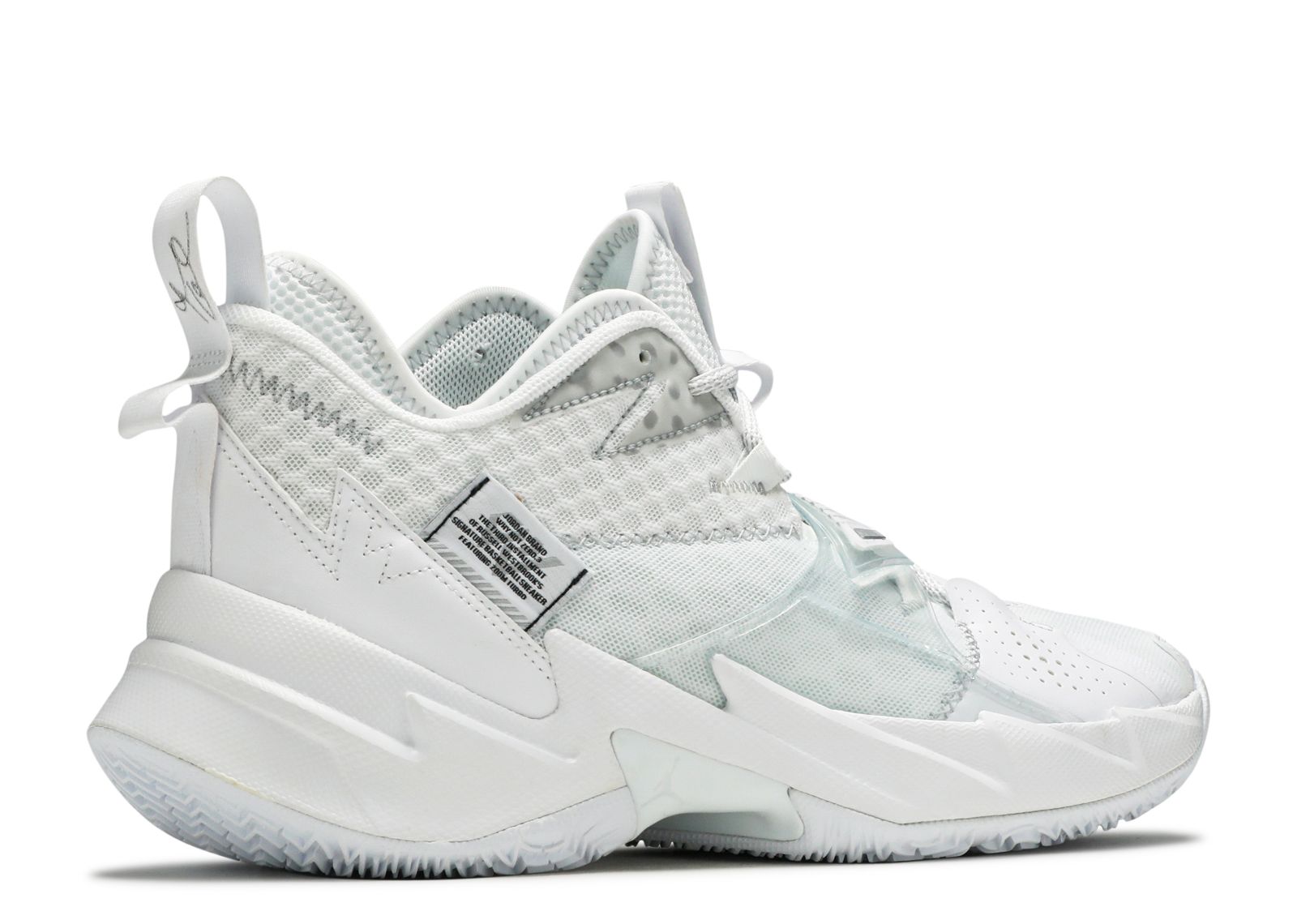 Jordan Russell Westbrook Why Not? Zer0.3 Men's Shoes White-Cool Grey  cd3003-100 