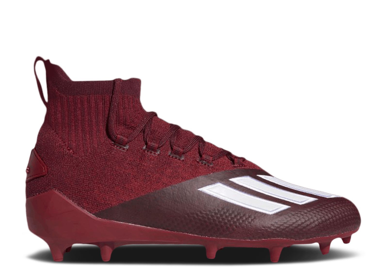 Adizero Primeknit Cleats Team College Burgundy Adidas EH3423 team college burgundy cloud white team maroon Flight Club