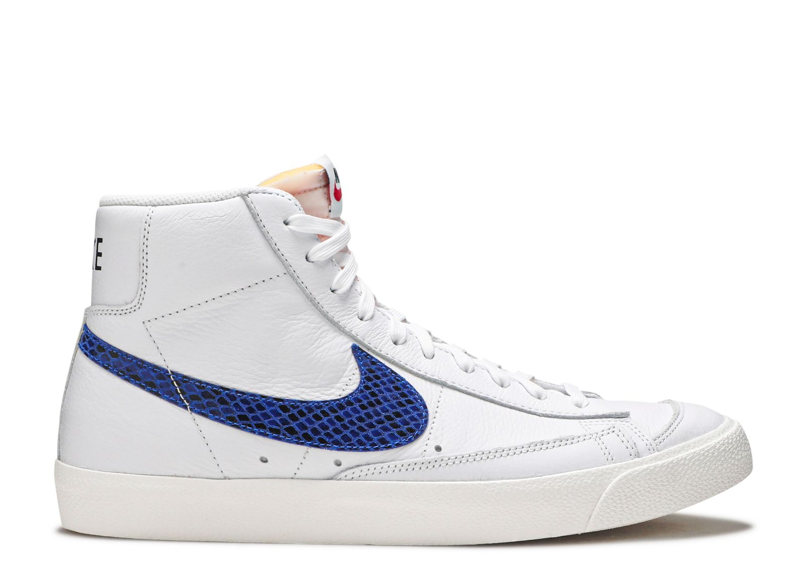 nike blazer mid 77 blue and red